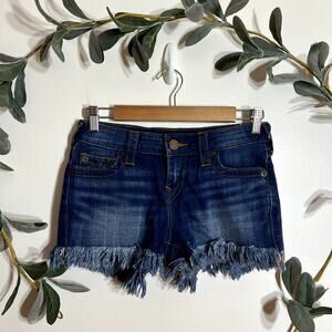 Lucky Brand Keira Fray Hem Denim Shorts LAST CALL